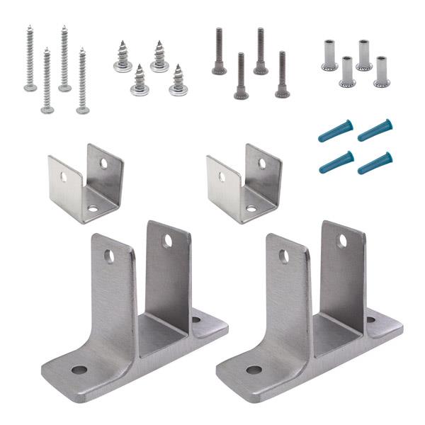 615043 PANEL PACK 1-1/4" TWO EAR STAINLESS 6LP