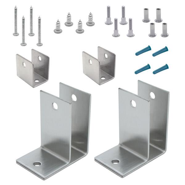 615059 PANEL PACK END 1" ONE EAR (6LP) - STAMPED S/S