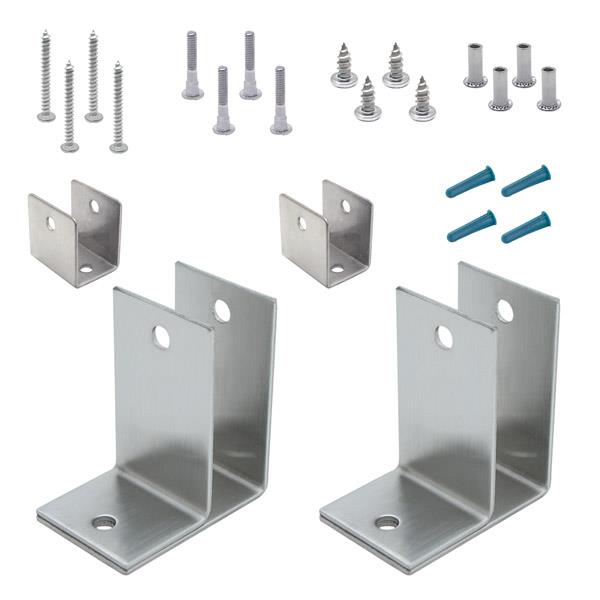 615099 PANEL PACK-END-7/8" ONE EAR - STAMPED S/S 6LP