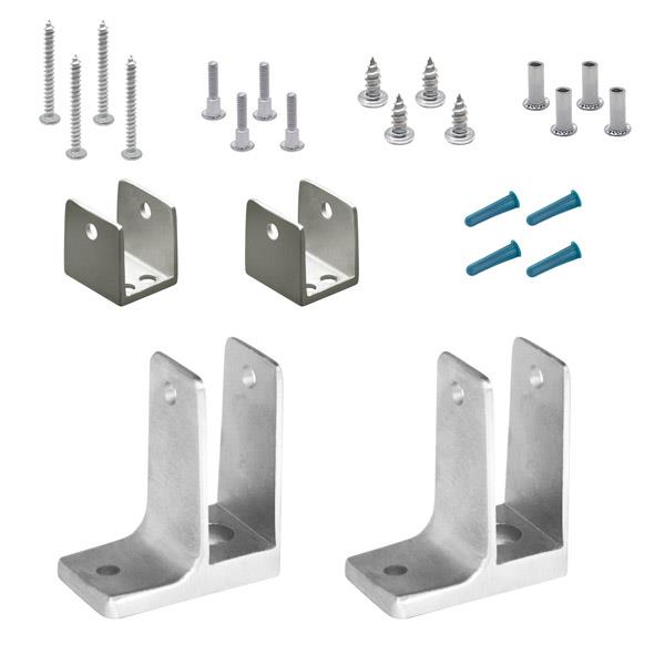 615103 PANEL PACK END 3/4" ONE EAR 6LP STAINLESS