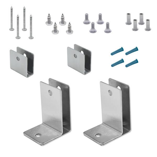 615119 PANEL PACK END 1/2" ONE EAR 6LP - STAMPED S/S