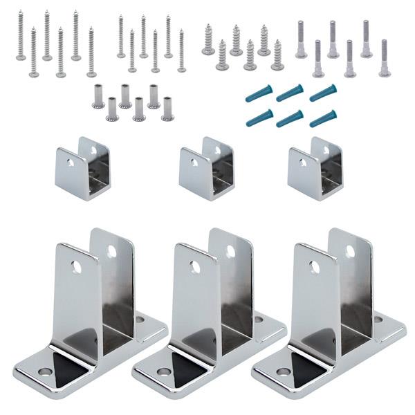 615150 PANEL PACK 7/8" TWO EAR (3) BRACKETS-6LP
