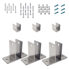 615169 PANEL PACK 3/4" TWO EAR (3-BRACKETS) STAMPED S/S 6LP 615169 PANEL PACK 3/4" TWO EAR (3-BRACKETS) STAMPED S/S 6LP