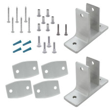 615333 ALCOVE PACK TWO EAR 1" PANEL 1-1/4" POST (6LP) STAINLESS
