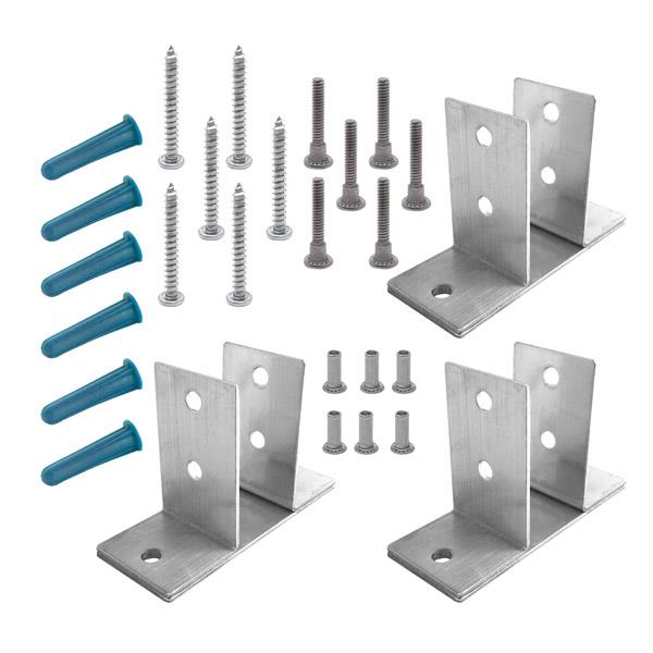 615459 URINAL SCREEN PACK 1-1/4" - STAMPED S/S 6LP