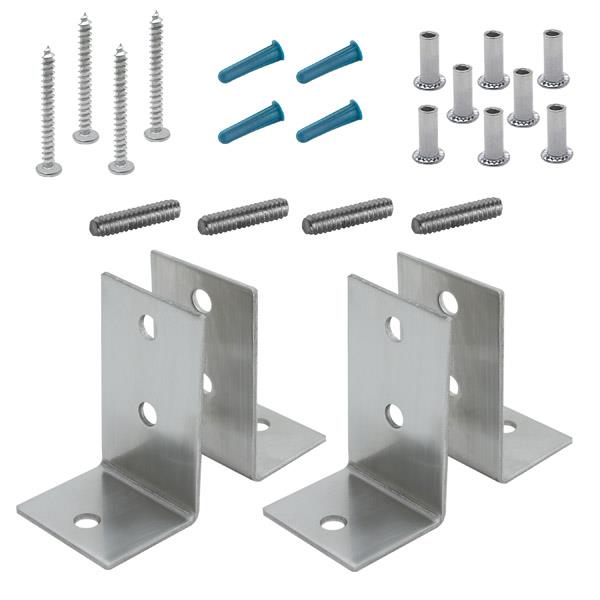 15529 ANGLE BRACKET PACK TWO PAIR - CRSS