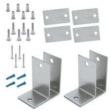 615679 ALCOVE PACK ONE EAR 1" PANEL & POST - STAMPED S/S 6LP