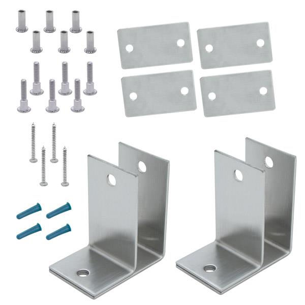615679 ALCOVE PACK ONE EAR 1" PANEL & POST - STAMPED S/S 6LP