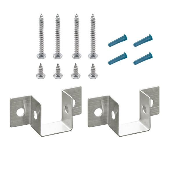 15739 HEADRAIL MOUNTING PACK 1" (2) BRACKETS - CRSS