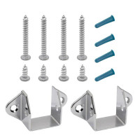 15750 HEADRAIL MOUNTING PACK 1-1/4" (2) BRACKETS 15750 HEADRAIL MOUNTING PACK 1-1/4" (2) BRACKETS