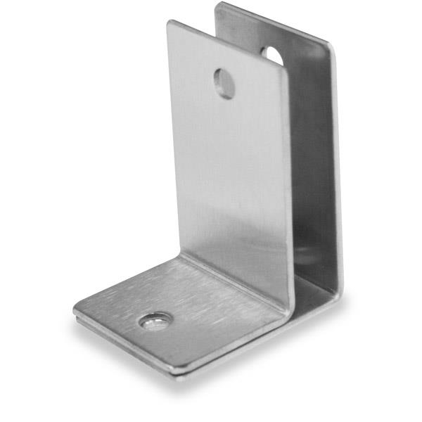 1579 WALL BRACKET ONE EAR 1/2" - STAMPED S/S