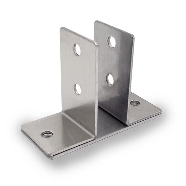 1599 URINAL SCREEN BRACKET 3/4" STAMPED S/S