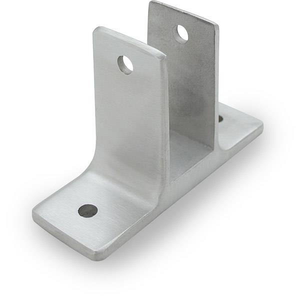 1753 WALL BRACKET TWO EAR 1" STAINLESS