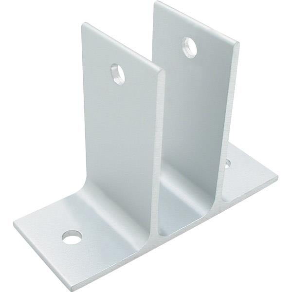 1754 WALL BRACKET TWO EAR 1" ALUMINUM