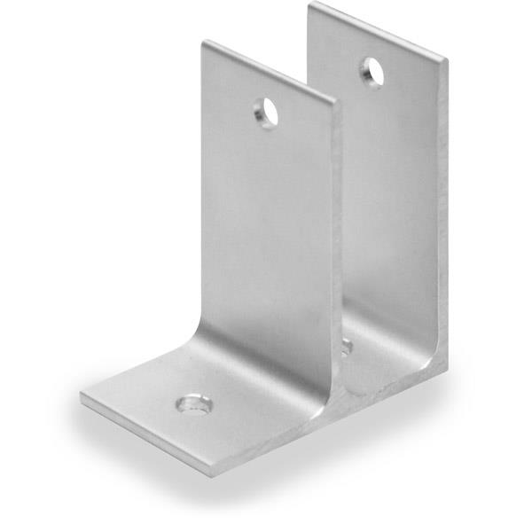 1764 WALL BRACKET ONE EAR 1" ALUMINUM
