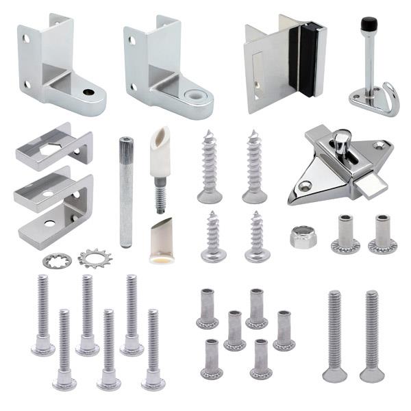 17800 DOOR HARDWARE INSWING- 7/8" DOOR 1-1/4" POST