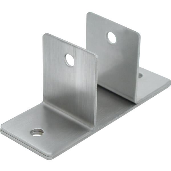 1819 WALL BRACKET TWO EAR 1-1/4" (MINI) STAMPED S/S