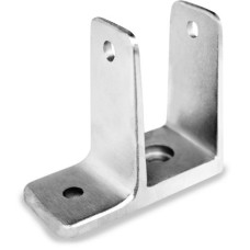 1843 WALL BRACKET ONE EAR 1-1/4" STAINLESS