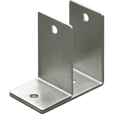 1849 WALL BRACKET ONE EAR 1-1/4" STAMPED S/S
