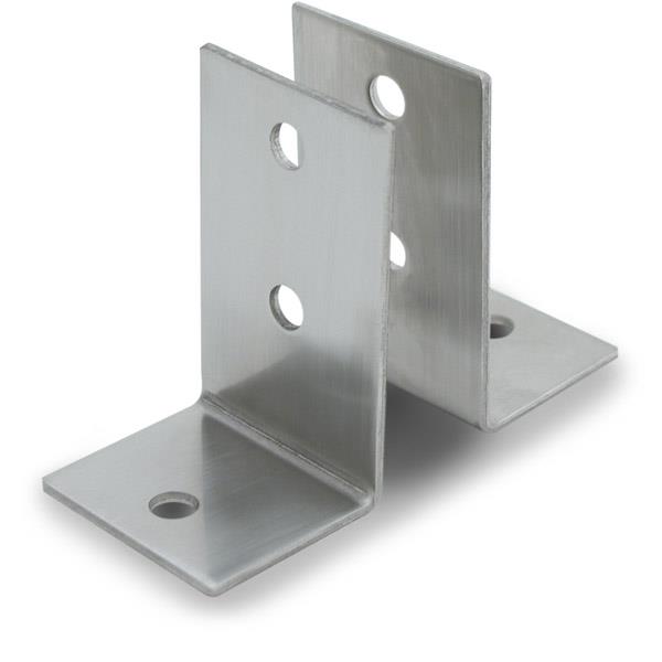 1869 WALL BRACKET 2 PIECE - STAMPED S/S