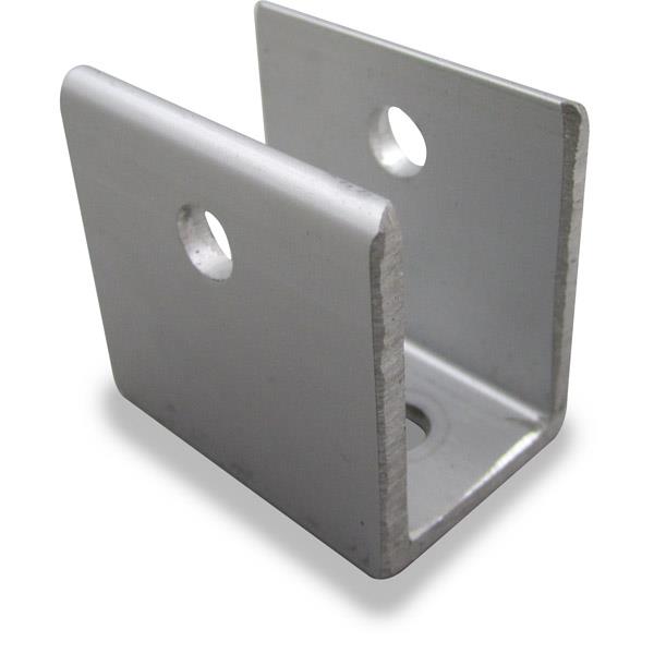 1894 U-BRACKET 3/4" ALUMINUM
