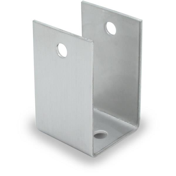 1959 U-BRACKET 1-1/4" X-HIGH - STAMPED S/S