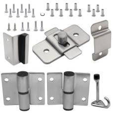 620119 DOOR HARDWARE (RH-IN) 1" DOOR & 1" POST (7093) S/S 6LP 620119 DOOR HARDWARE (RH-IN) 1" DOOR & 1" POST (7093) S/S 6LP
