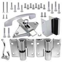 20200 DOOR HARDWARE LH OUT-BRASS HINGES