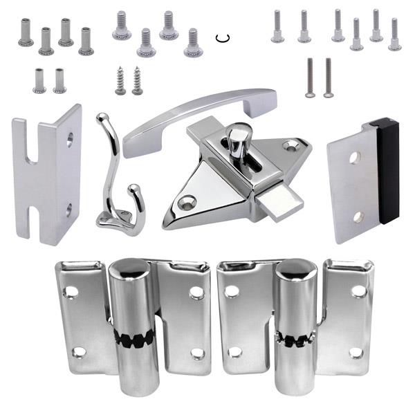 20430 DOOR HARDWARE (LH-OUT) 1/2" DOOR 3/4" POST (7011)