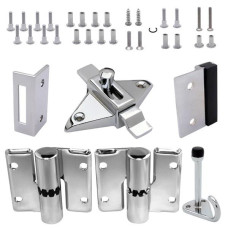 620450 DOOR HARDWARE (LH-IN) 3/4" DOOR & POST (7021) 6LP