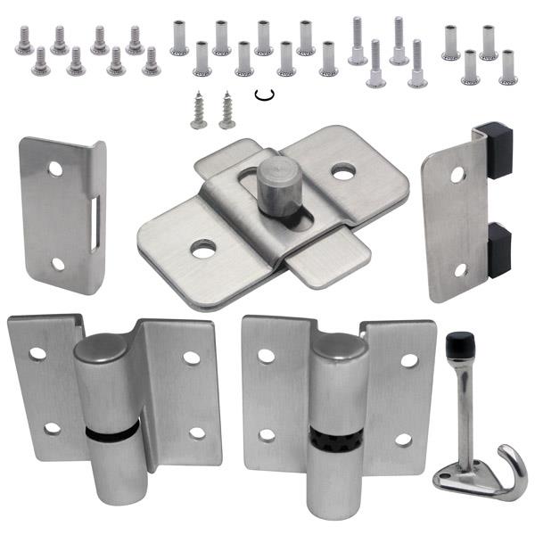 20459 DOOR HARDWARE (LH-IN) 3/4" DOOR & POST (7123) S/S