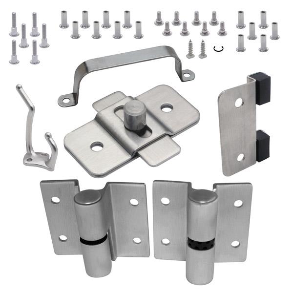 20489 DOOR HARDWARE (RH-OUT) 3/4" DOOR & POST (7123) S/S