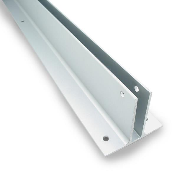 2904 WALL BRACKET TWO EAR 1/2" X 54" ALUMINUM