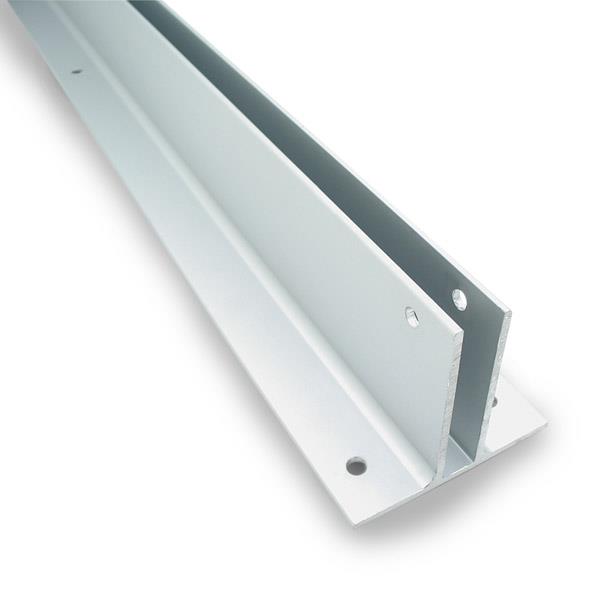 2054 WALL BRACKET TWO EAR 1/2" X 41" ALUMINUM