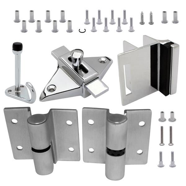 20650 DOOR HARDWARE (LH-IN) 1" DOOR & POST (7123)
