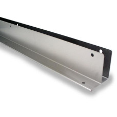 4459 WALL BRACKET ONE EAR 3/4" X 54"-STAMPED S/S