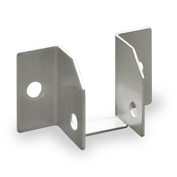 2109 HEADRAIL WALL BRACKET 3/4" STAMPED S/S (BD)