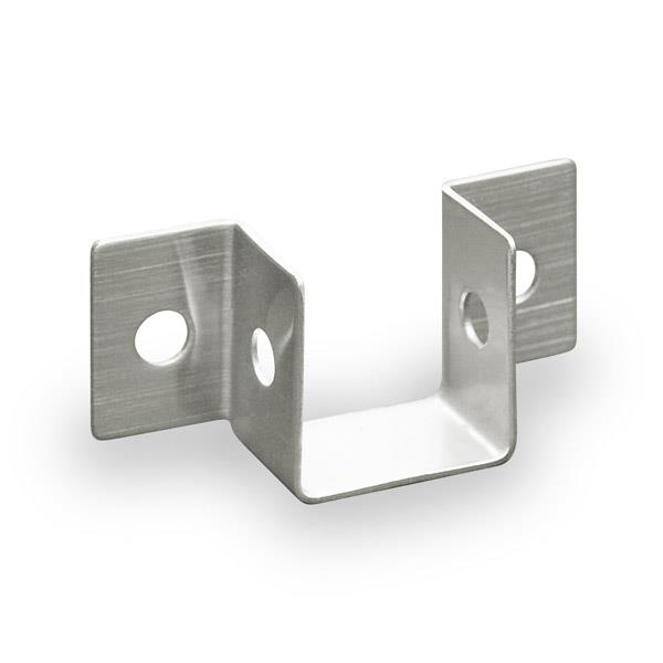 2169 HEADRAIL WALL BRACKET 1" STAMPED S/S