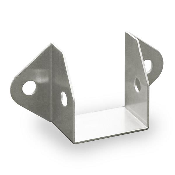 2179 HEADRAIL WALL BRACKET 1-1/4" - STAMPED S/S