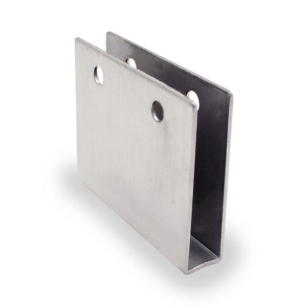 2189 U-BRACKET 1/2" X-HIGH 3" LONG - STAMPED S/S