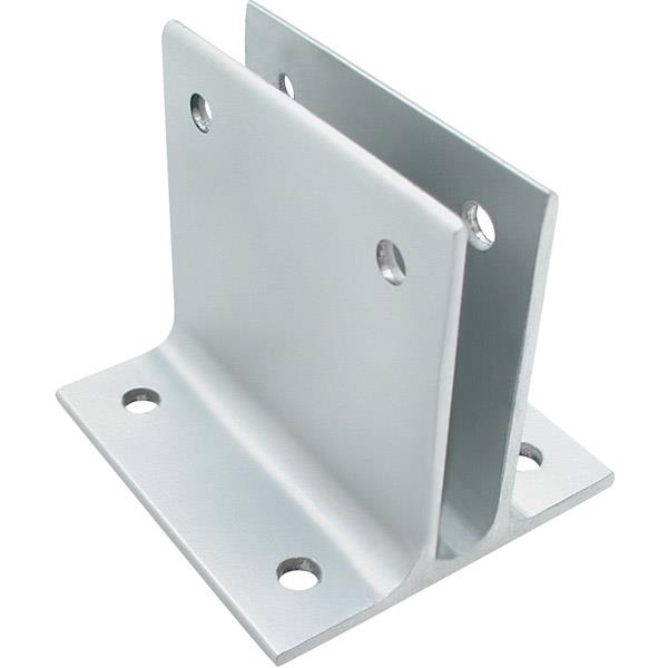 2204 WALL BRACKET TWO EAR 1/2" X 3" LONG-ALUMINUM