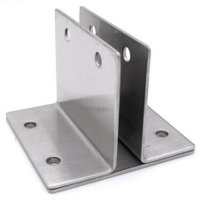 2209 WALL BRACKET TWO EAR 1/2" X 3" LONG - STAMPED S/S