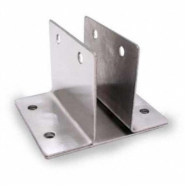 2229 WALL BRACKET TWO EAR 3/4" X 3" LONG - STAMPED S/S