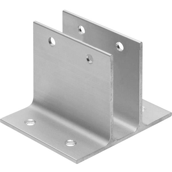 2264 WALL BRACKET TWO EAR 1" X 3" LONG-ALUMINUM
