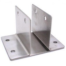 2289 WALL BRACKET TWO EAR 1-1/4" X 3" LONG - STAMPED S/S 2289 WALL BRACKET TWO EAR 1-1/4" X 3" LONG - STAMPED S/S