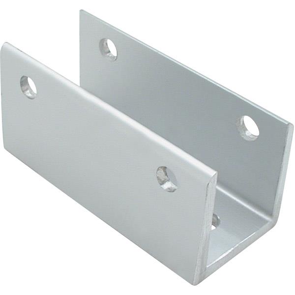 2304 U-BRACKET 1" X 3" LONG-ALUMINUM