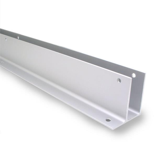 2354 WALL BRACKET ONE EAR 1-1/4" X 57-1/2" ALUMINUM
