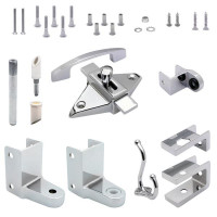 27810 DOOR HARDWARE-OUTSWING 7/8" DOOR 1-1/4" POST-CHROME