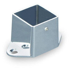 3040 PILASTER SHOE 1-3/4"L X 1-3/4"W X 2"H CHROME 3040 PILASTER SHOE 1-3/4"L X 1-3/4"W X 2"H CHROME
