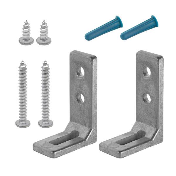 31066 ANCHOR PACK FOR PILASTER BTM P/L-ZINC
